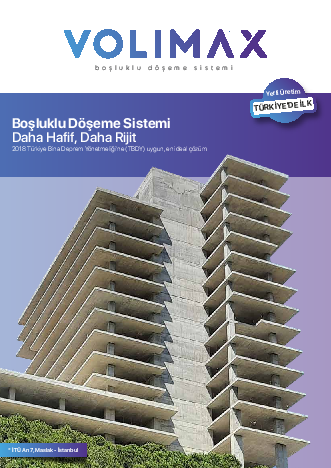 VOLİMAX BOŞLUKLU DÖŞEME SİSTEMİ BROŞÜRÜ