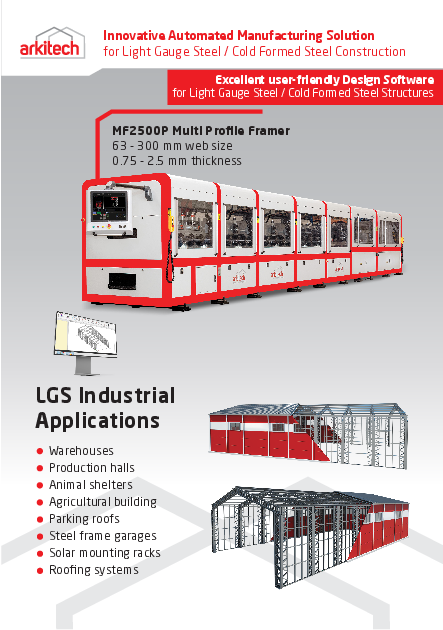 Arkitech Industrial LGS Applications