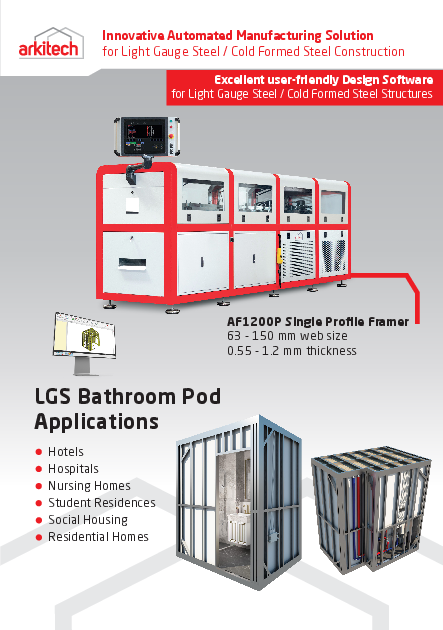 Arkitech Bathroom Pods LGS Applications