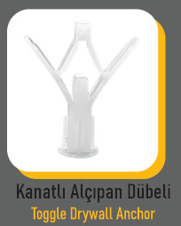 Toggle drywall anchor